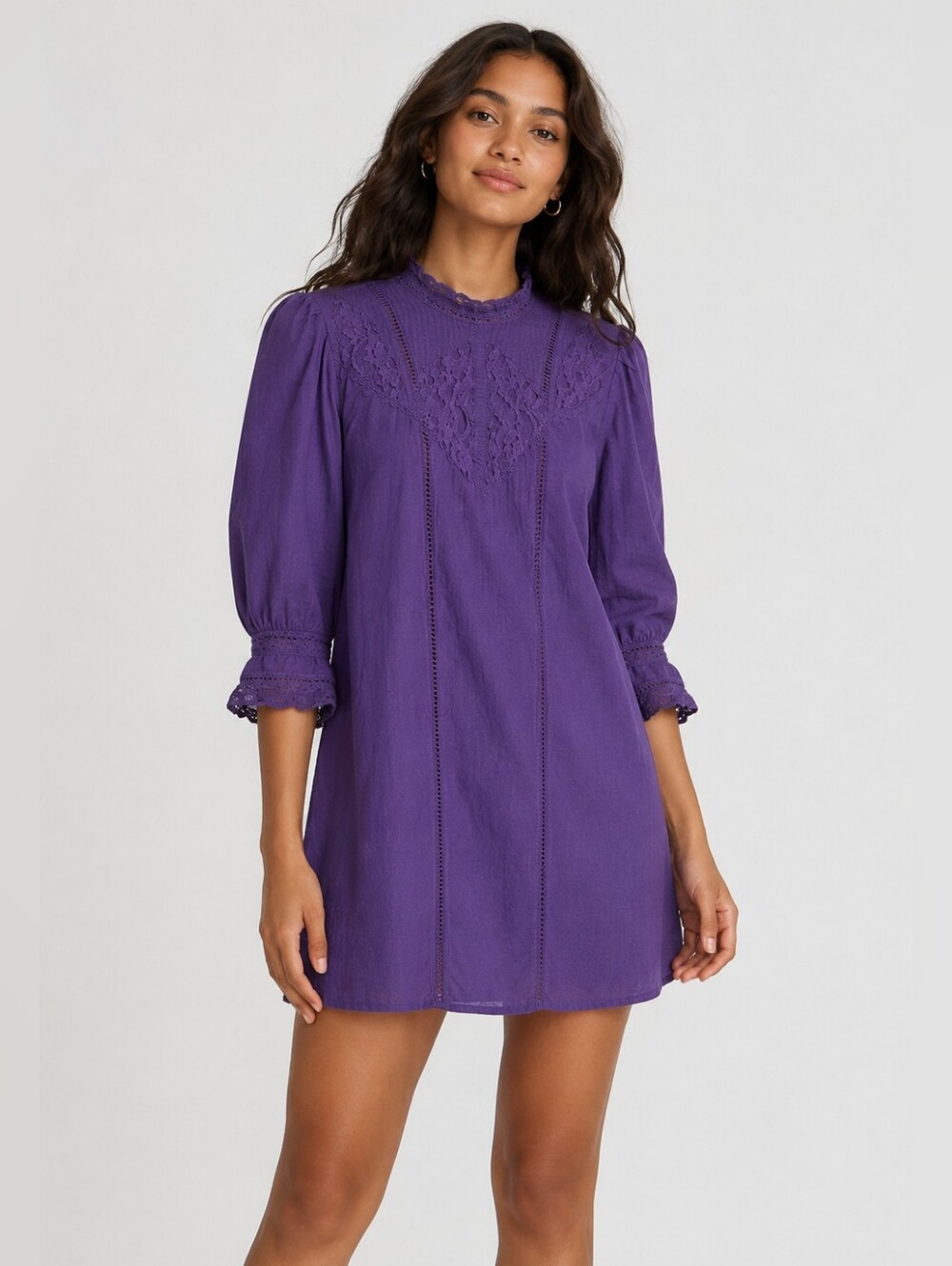 Farm Rio Dasha Tunic Dress Purple XSMALL (Oversized) 💜